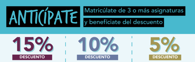 Benefíciate de los descuentos de ILERNA Online