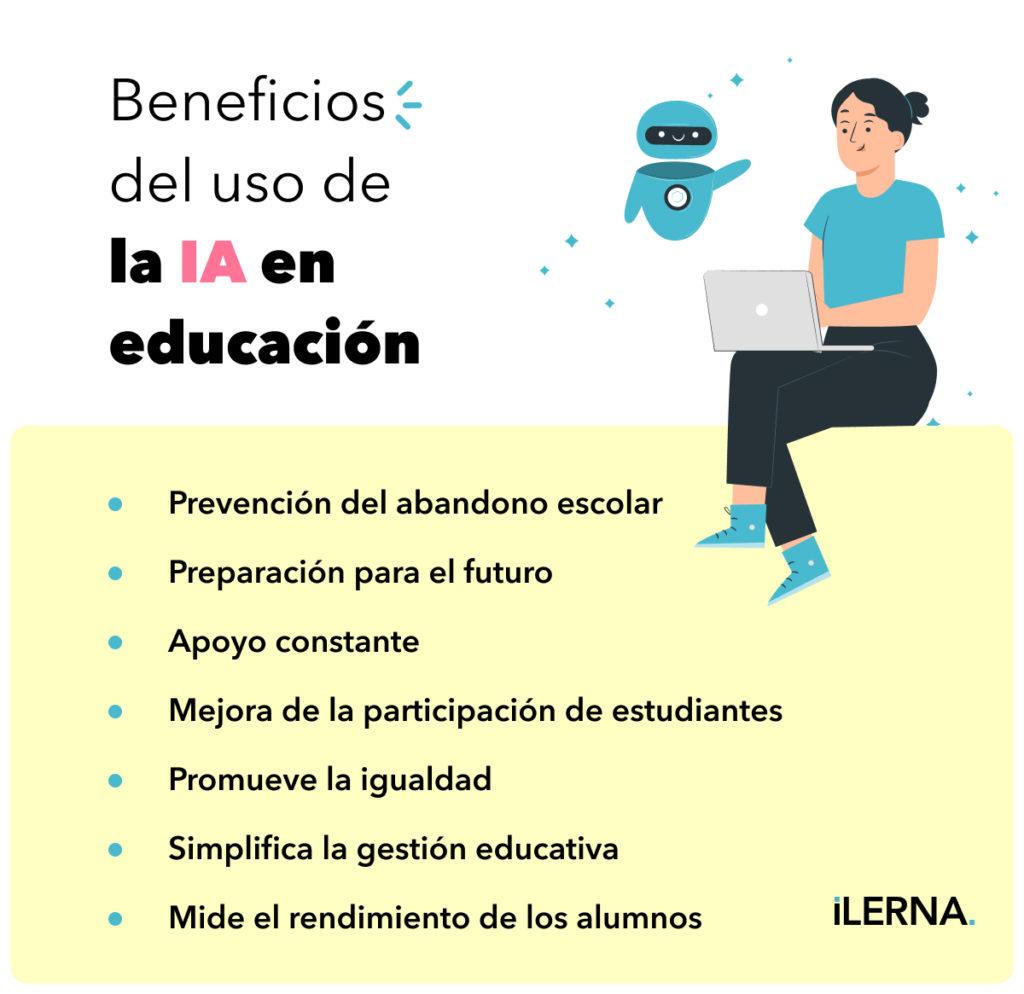 Beneficios del uso de inteligencia artificial en educación