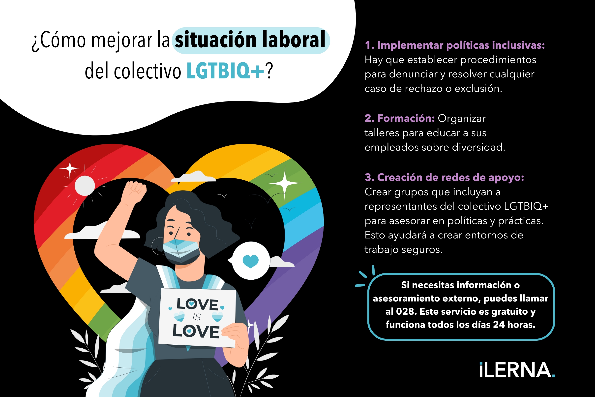 Mejoras para la situación laboral del colectivo lgtbiq+