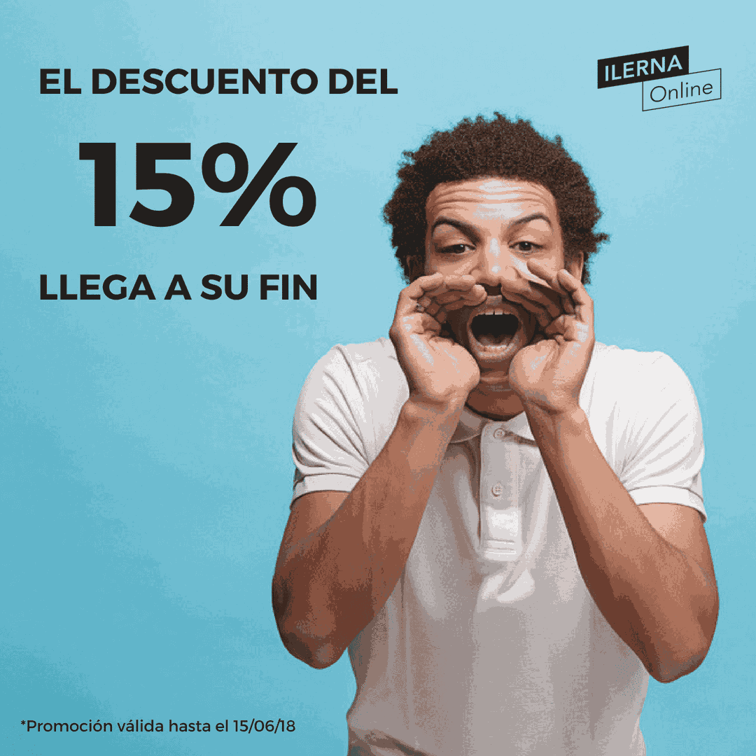 Imagen con descuento del 15% de Ilerna