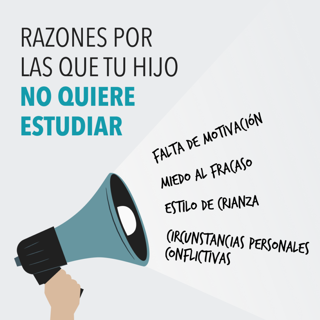 Razones por las que tu hijo no quiere estudiar 