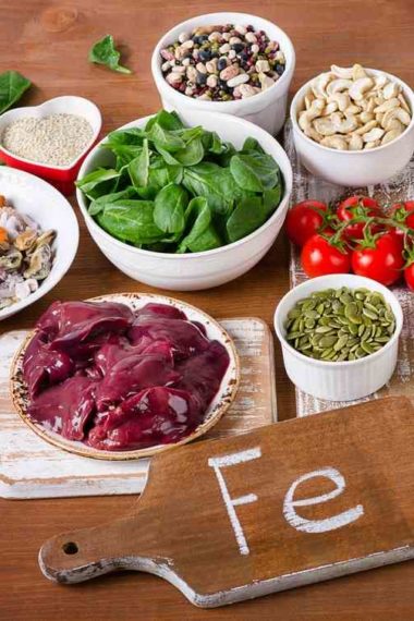 Alimentos beneficiosos para prevenir la anemia