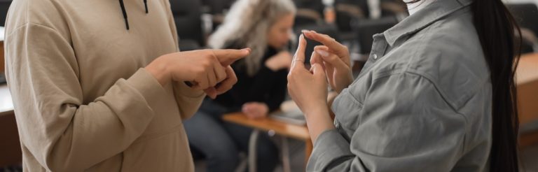 Conoce la lengua de signos palabras básicas